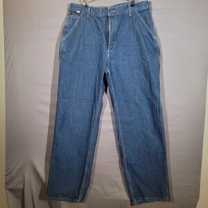 Carhartt FR Flame Resistant Jeans 36x32 CAT 2 Denim Work Pants NFPA 2112